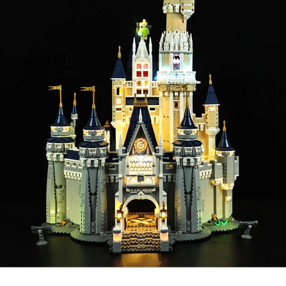 Lego light set for Disney castle